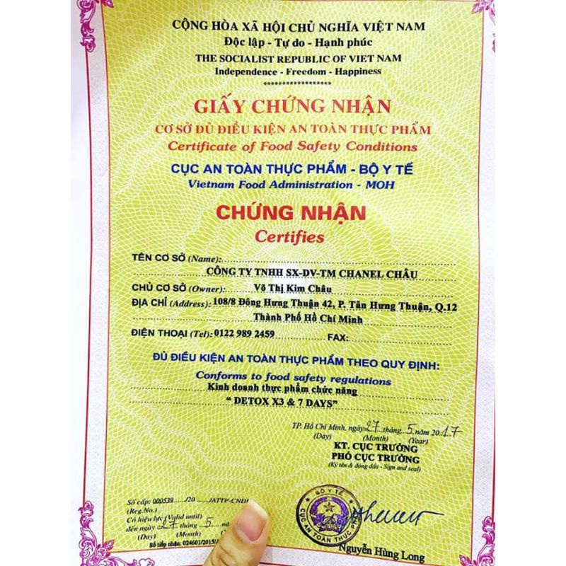 (Cam Kết Chính Hãng)Detox x3  - Đông Y Mộc Linh Slim X3 Chuyên giảm mỡ bụng hiệu quả