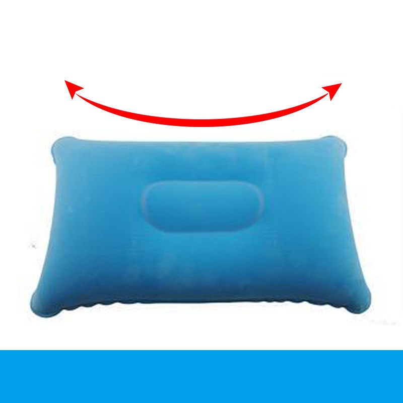 Gối Ngủ Bơm Hơi PVC Nylon Siêu Nhẹ Di Động Đa Ứng Dụng Cho Hoạt Động Ngoài Trời