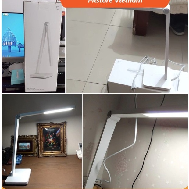 Đèn học để bàn Xiaomi Mijia Table lamp Lite, ánh sáng vàng nhạt bảo vệ mắt, công nghệ lọc mờ ánh sáng