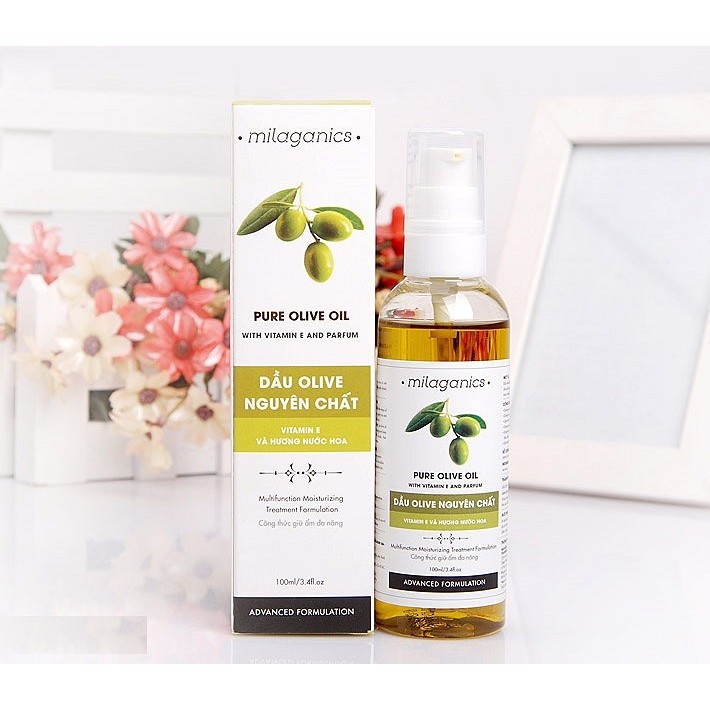 Dầu Olive Nguyên chất Vitamin E MILAGANICS 100ml - 1502624 | BigBuy360 - bigbuy360.vn