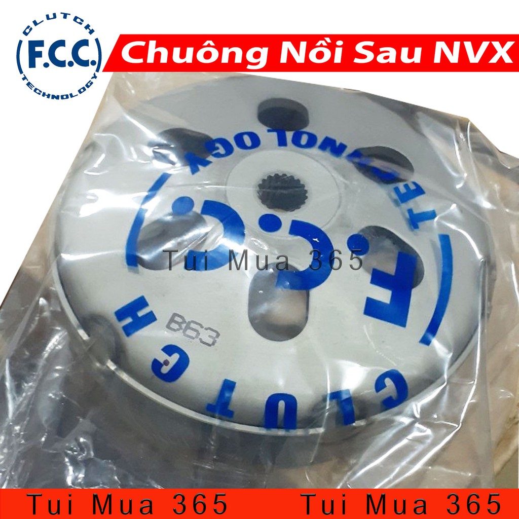 Chuông nồi sau FCC Yamaha NVX 125,150cc