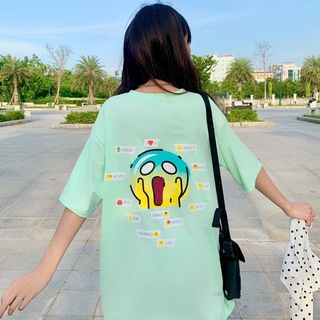 Áo thun nữ tay lỡ freesize phông form rộng dáng Unisex, mặc lớp, nhóm, cặp the zed in hình ICON màu xanh ngọc