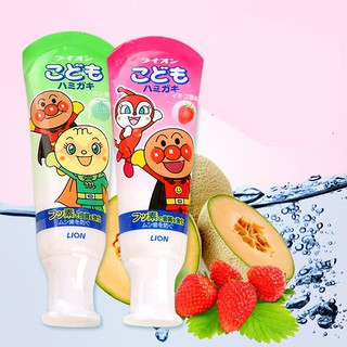 Kem đánh răng trẻ em Lion nội địa Nhật 40gr