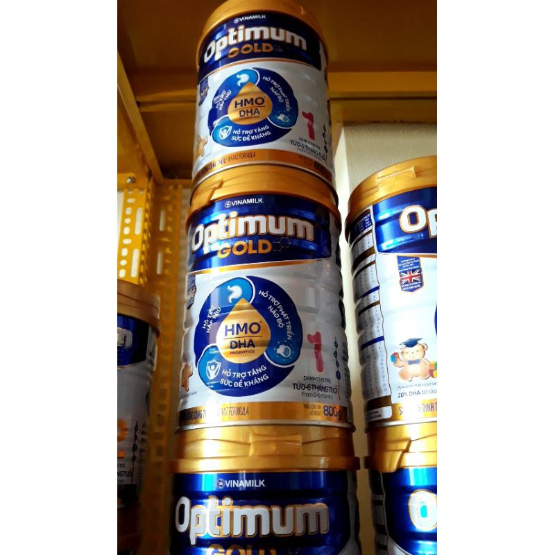 sữa optimum gold số 1 800g