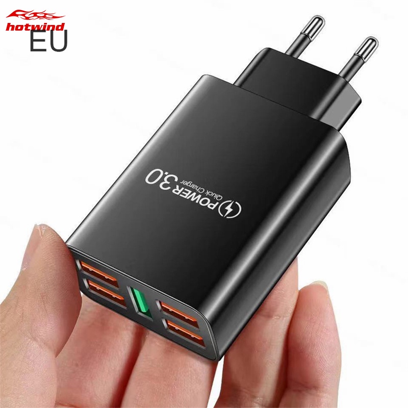 Củ sạc nhanh HW 5A 48W 5 cổng USB QC3.0 cho điện thoại