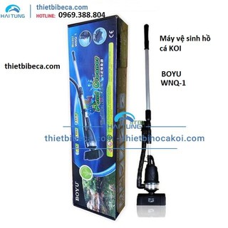 [Hot Giá Sỉ] Máy Vệ Sinh Hồ Cá Koi Boyu WNQ1 Hút Phân Cặn Bẩn Dưới Đáy Hồ Giúp Hồ Nước Sạch Hơn