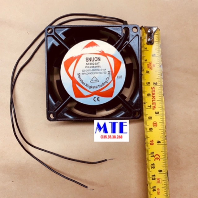 Quạt 8 - quạt 9 - quạt thông gió - quạt tản nhiệt - quạt tủ điện 220V | BigBuy360 - bigbuy360.vn
