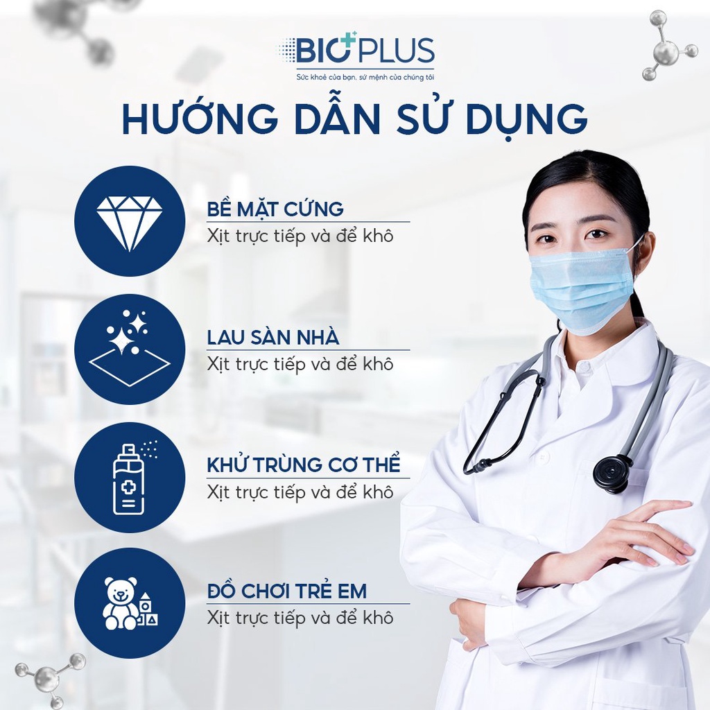 [Mã BMBAU50 giảm 7% đơn 150K] [Tặng 2 Chai Xịt 200ml] Combo 2 Can Dung Dịch Khử Khuẩn Nano Bạc Bio Sun 2 Lít