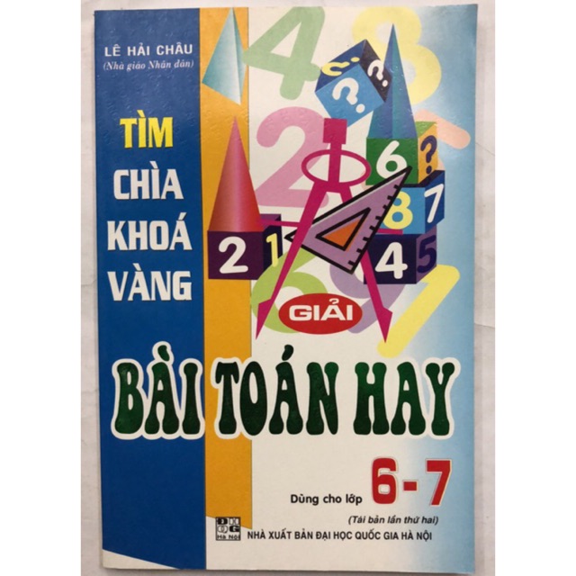 Sách - Tìm chìa khoá vàng giải Bài toán hay lớp 6,7