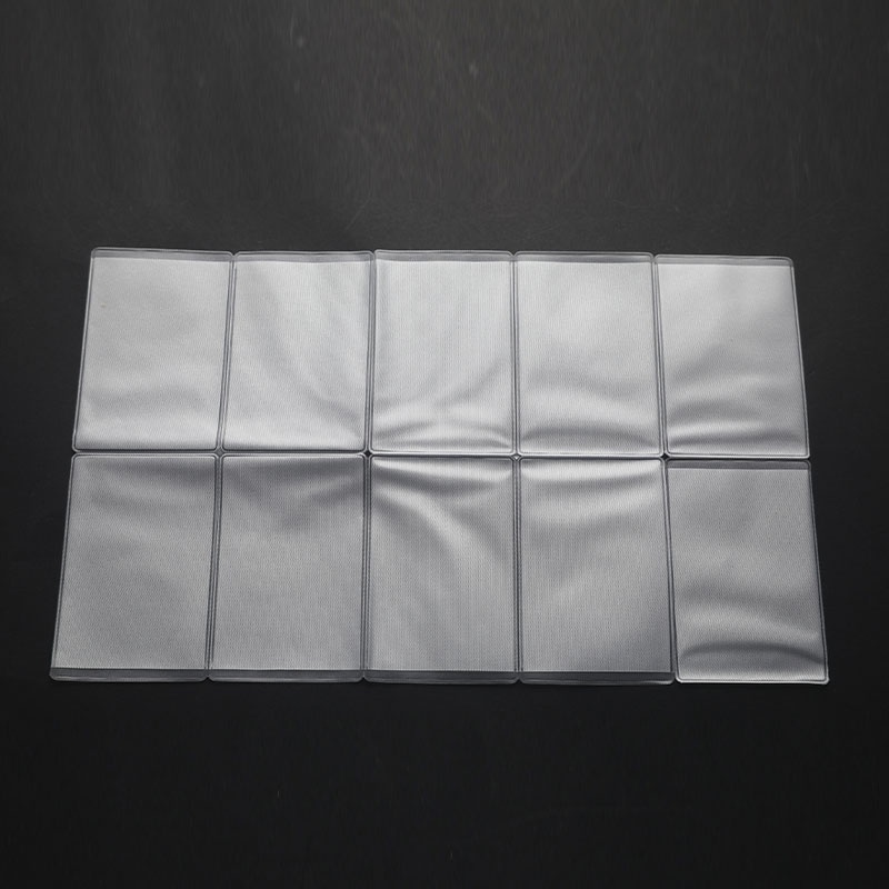 Bộ 10 Thẻ Nhựa PVC Trong Suốt Chống Thấm Nước