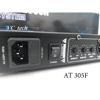 Vang Cơ Chống Hú AT-305F (Tặng kèm 2 Cáp Canon)