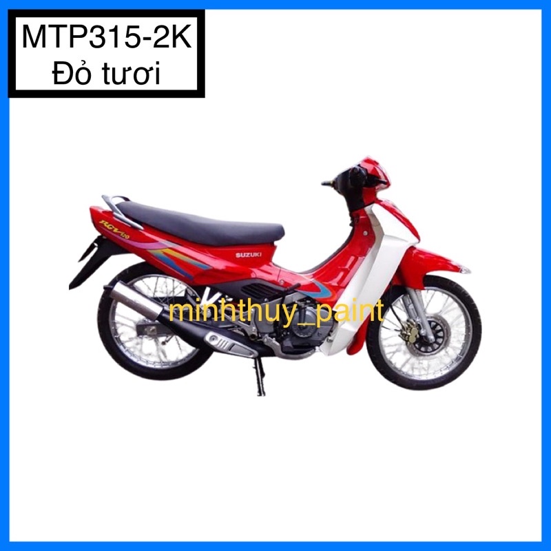 Sơn xe máy Suzuki Xipo màu đỏ MTP315-2K