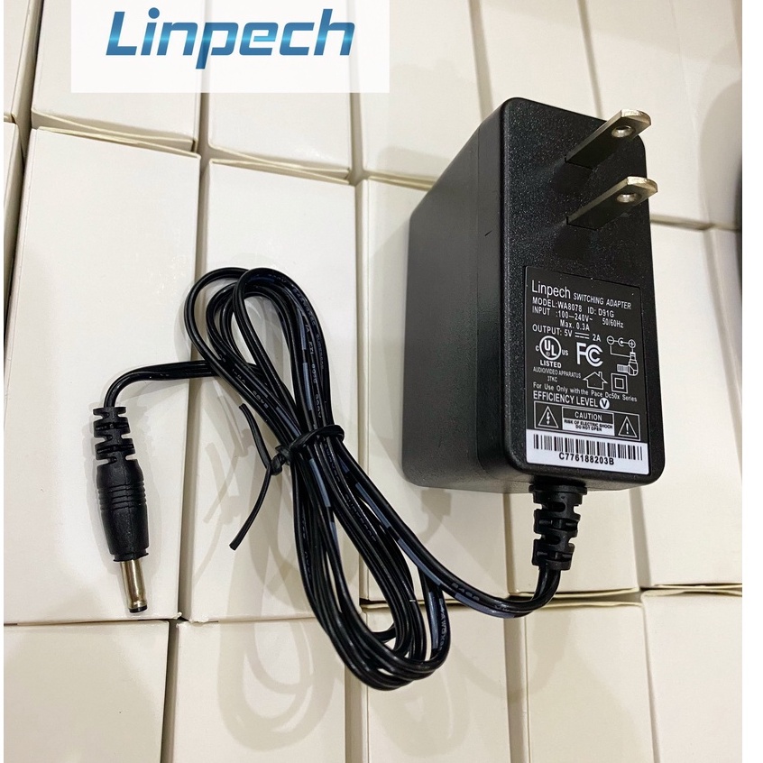 Adapter, Nguồn 5V-2A Acbel Camera, hub, switch (Chân tròn 3mm)