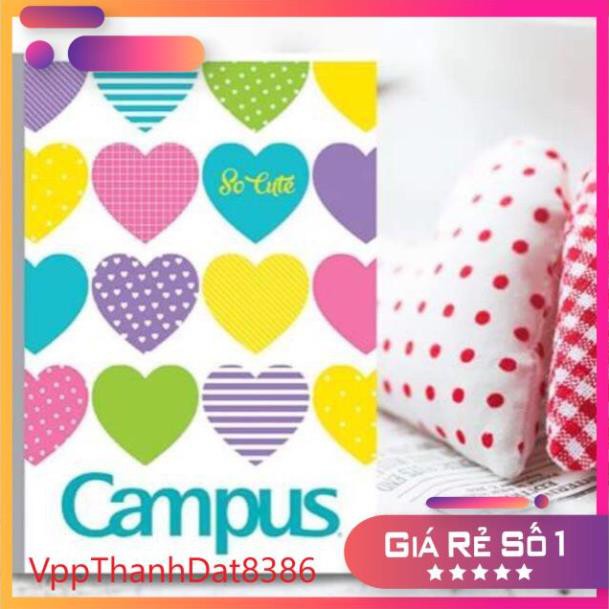 (Sale)  Vở Campus 80 trang So cute