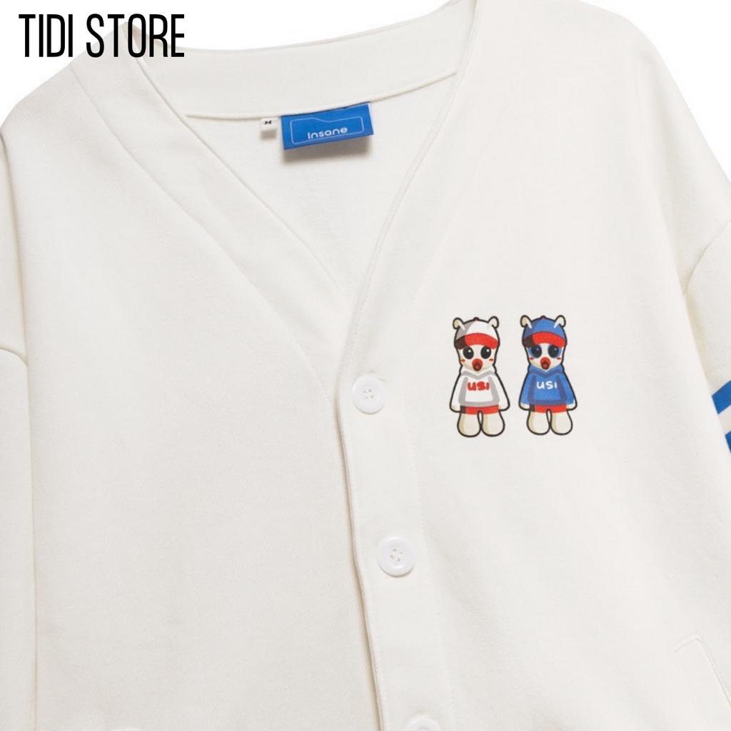Áo khoác cardigan nỉ bông nam nữ unisex in hình dễ thương thiết kế đẹp CG21