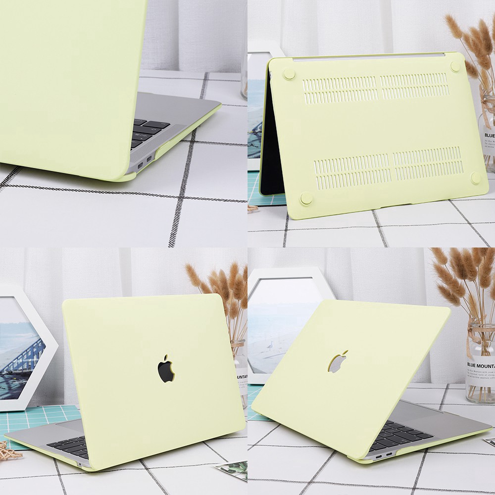 [ Hàng Hot ] Vỏ bọc máy tính bằng nhựa cứng khoét rỗng Logo cho Apple Macbook Air 13 M1 Pro 13.3 15 16 Keyboard Cover A2