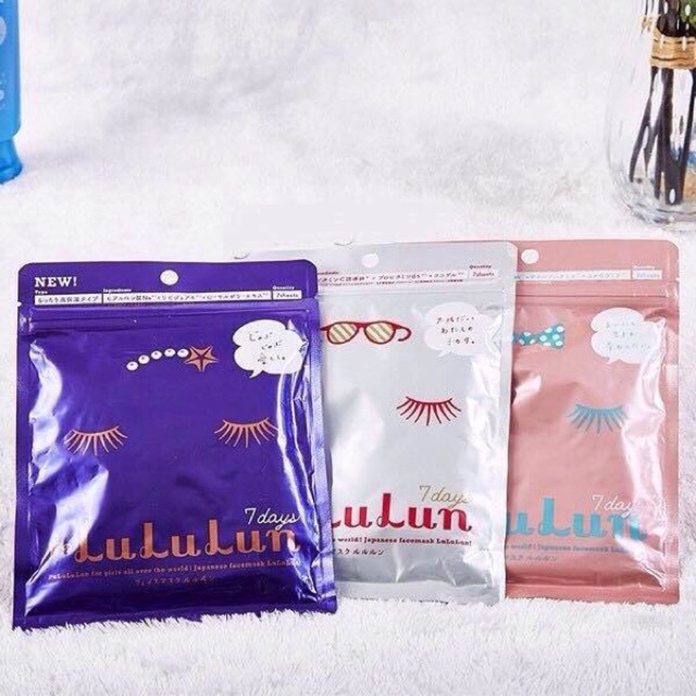 MẶT NẠ LULULUN DẠNG TÚI 7 MIẾNG