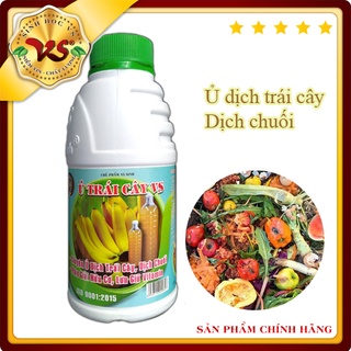 Chế phẩm men vi sinh: ủ trái cây làm phân bón- chai 500ml