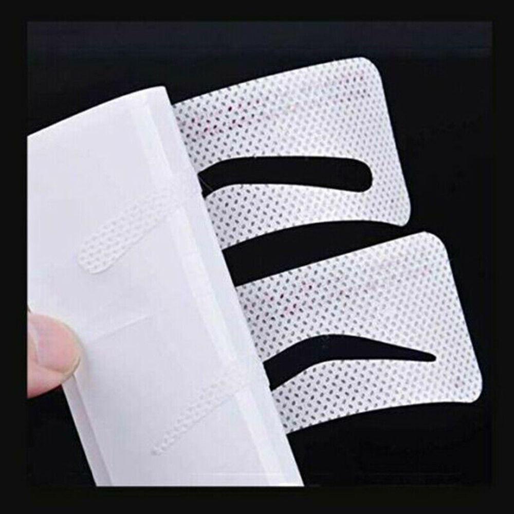 Bộ 12 / 24 Cặp Khuôn Kẻ Lông Mày Thời Trang Dành Cho Nữ