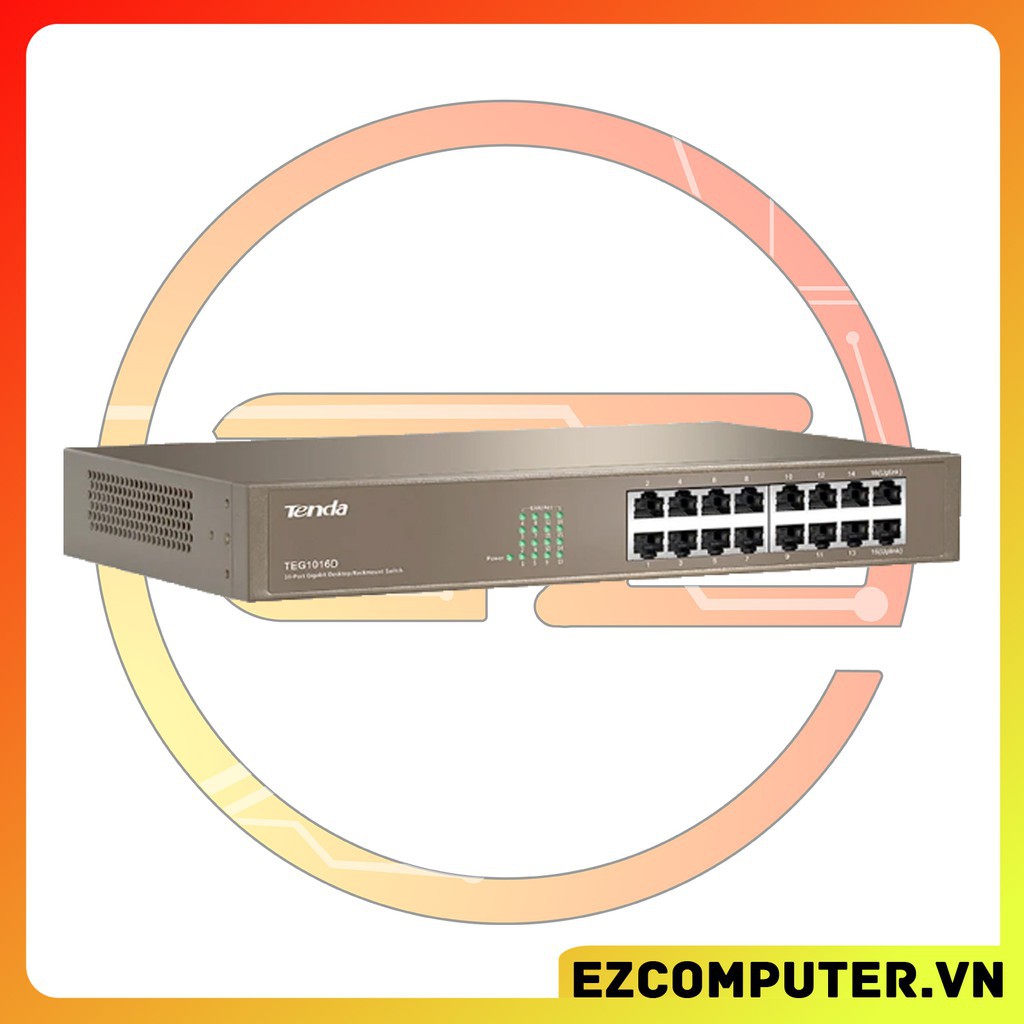 Switch Tenda TEG1016D 16 Port / 24 Port Gigabit Ethernet Switch - Bộ Chia Mạng 1Gbps 95