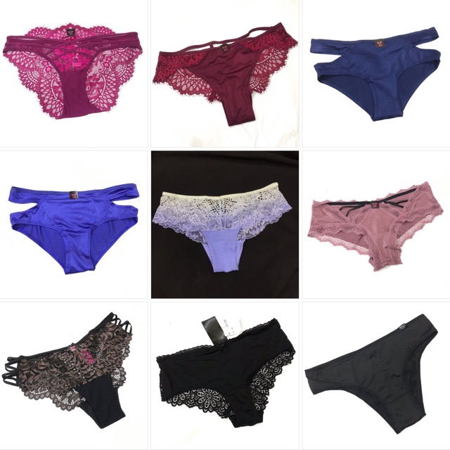50 mẫu Quần lót 💯 Quần lọt khe auth chuẩn size XS Cam kết hàng chuẩn