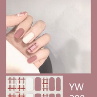 Miếng dán móng tay phong cách Hàn Quốc