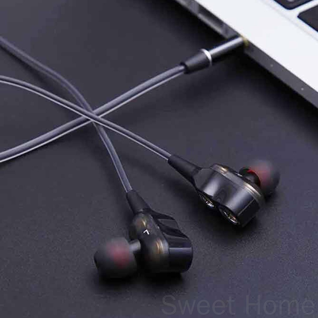Sport In Ear Earphones Wired Headset 3.5mm Jack Super Clear Noise Isolating Phone Laptop PC Gaming Earbuds bigbighouse store