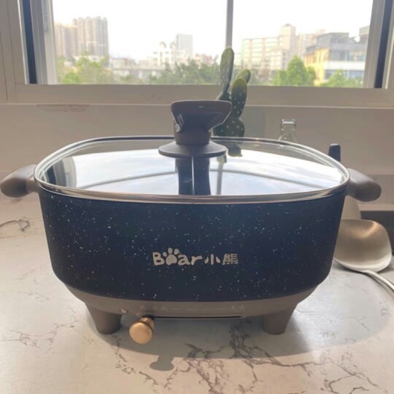 Nồi lẩu điện Bear 2 ngăn hàng chính hãng cao cấp