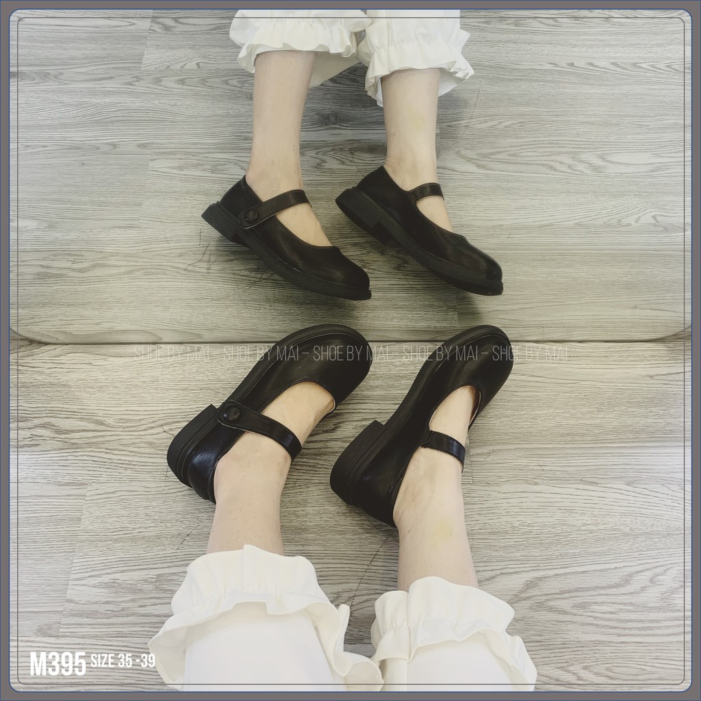 Giày búp bê nữ mũi tròn M395 SHOEBYMAI