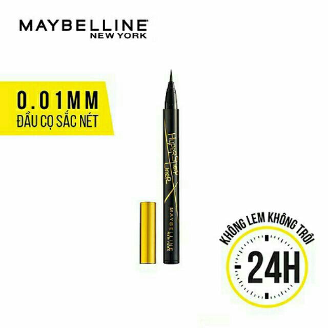 ❥ Hsd tháng 4-7 / 2022 ❥ COMBO Make Up MAYBELLINE Kem nền Fit me 115, Hyper Sharp Liner và son kem lì nhẹ môi