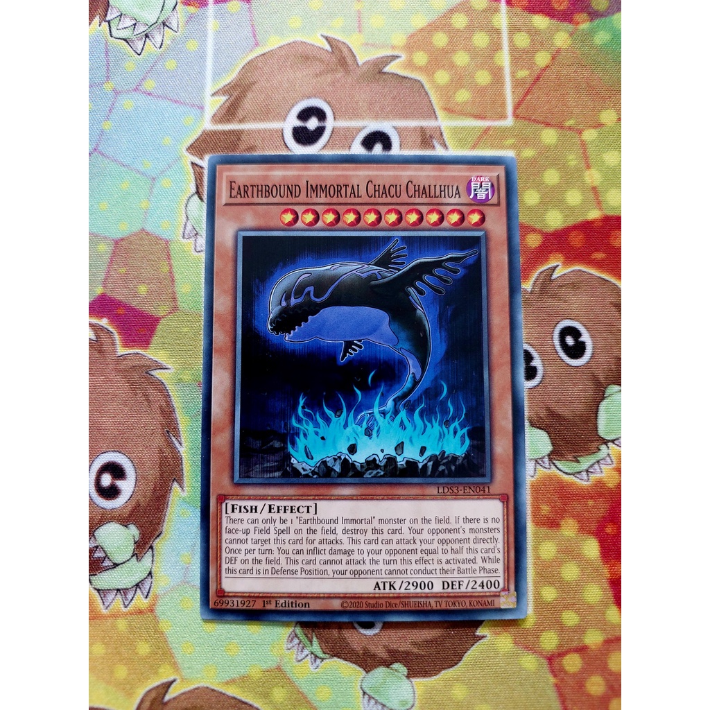 [ Đỗ Lạc Shop ] Thẻ Bài Yugioh Monster Earthbound Immortal Chacu Challhua - LDS3-EN041 - Common