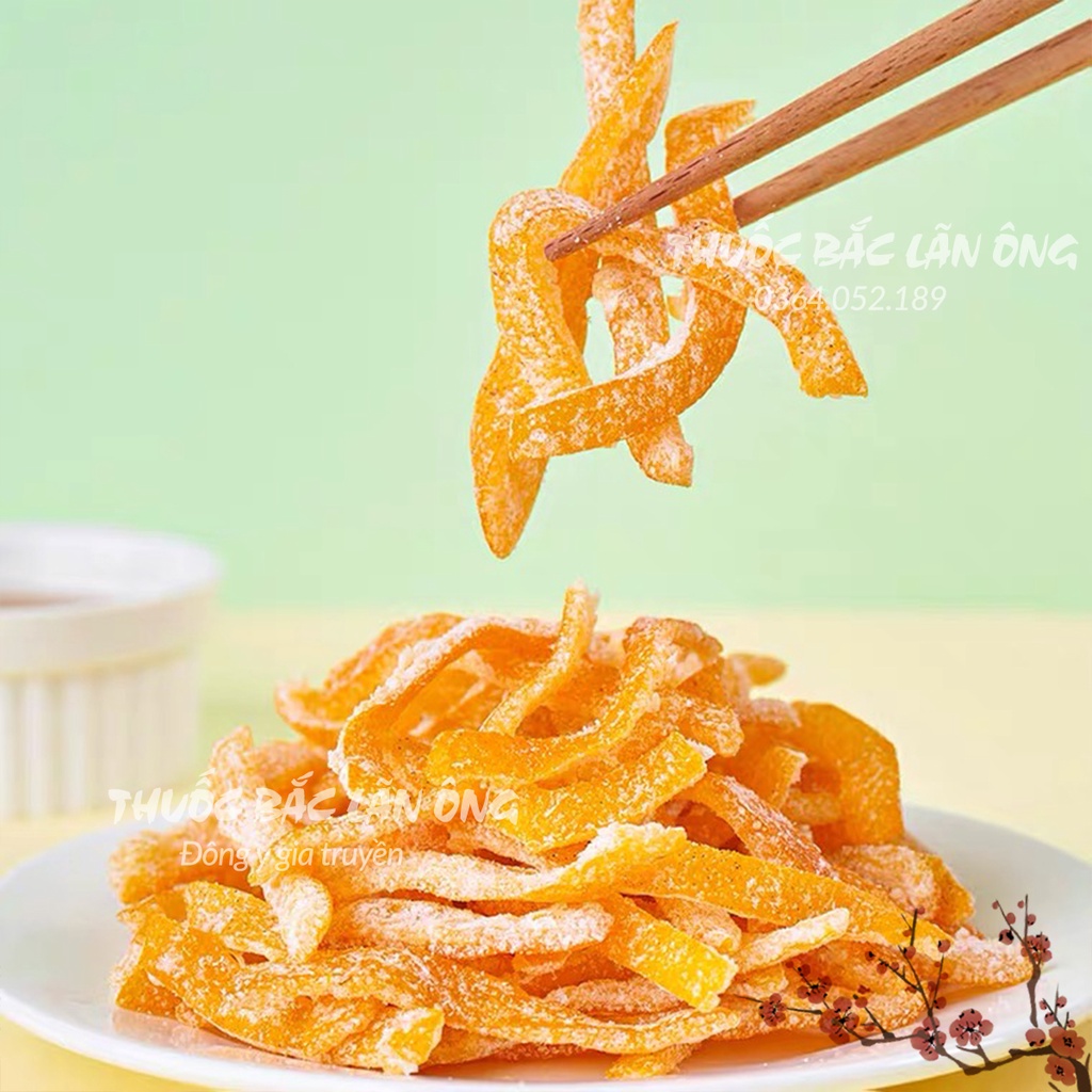 Mứt trần bì (Vỏ cam, vỏ quýt, tắc sấy khô)