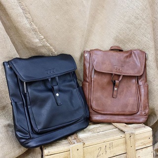 Balô da nam nữ Leather backpack