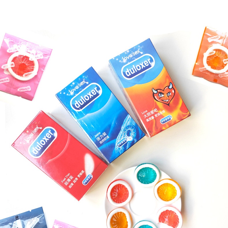 Kẹo Dẻo Troll Hình Bao Cao Su Quà Tặng Độc Đáo Độc Lạ Hộp 6 Viên Kẹo Chipchip Hình BCS