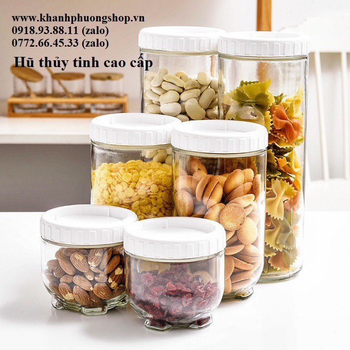 hủ thủy tinh đựng gia vị - hủ đựng gia vị | BigBuy360 - bigbuy360.vn