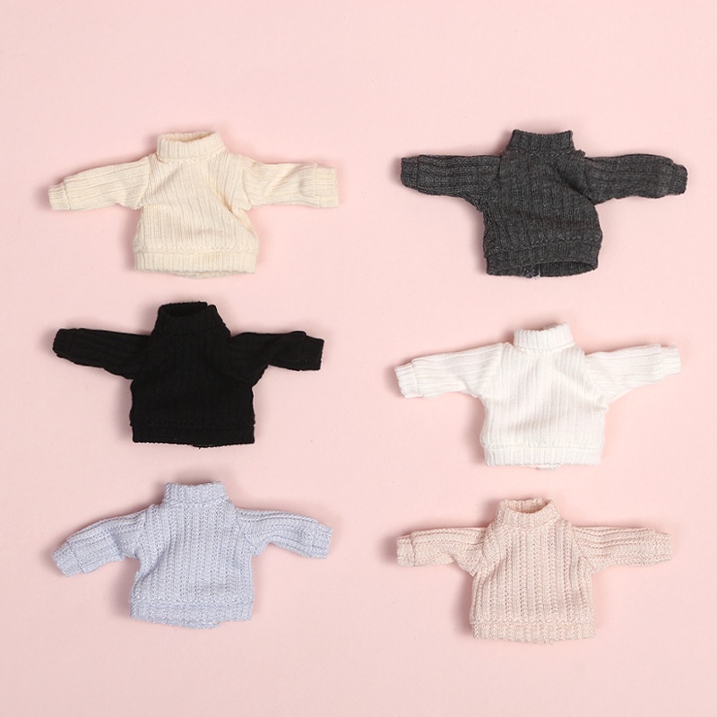 BJD GSC DOLL YMY ob11 baby clothes long-sleeved bottoming sweater 1/12 gift girl toys