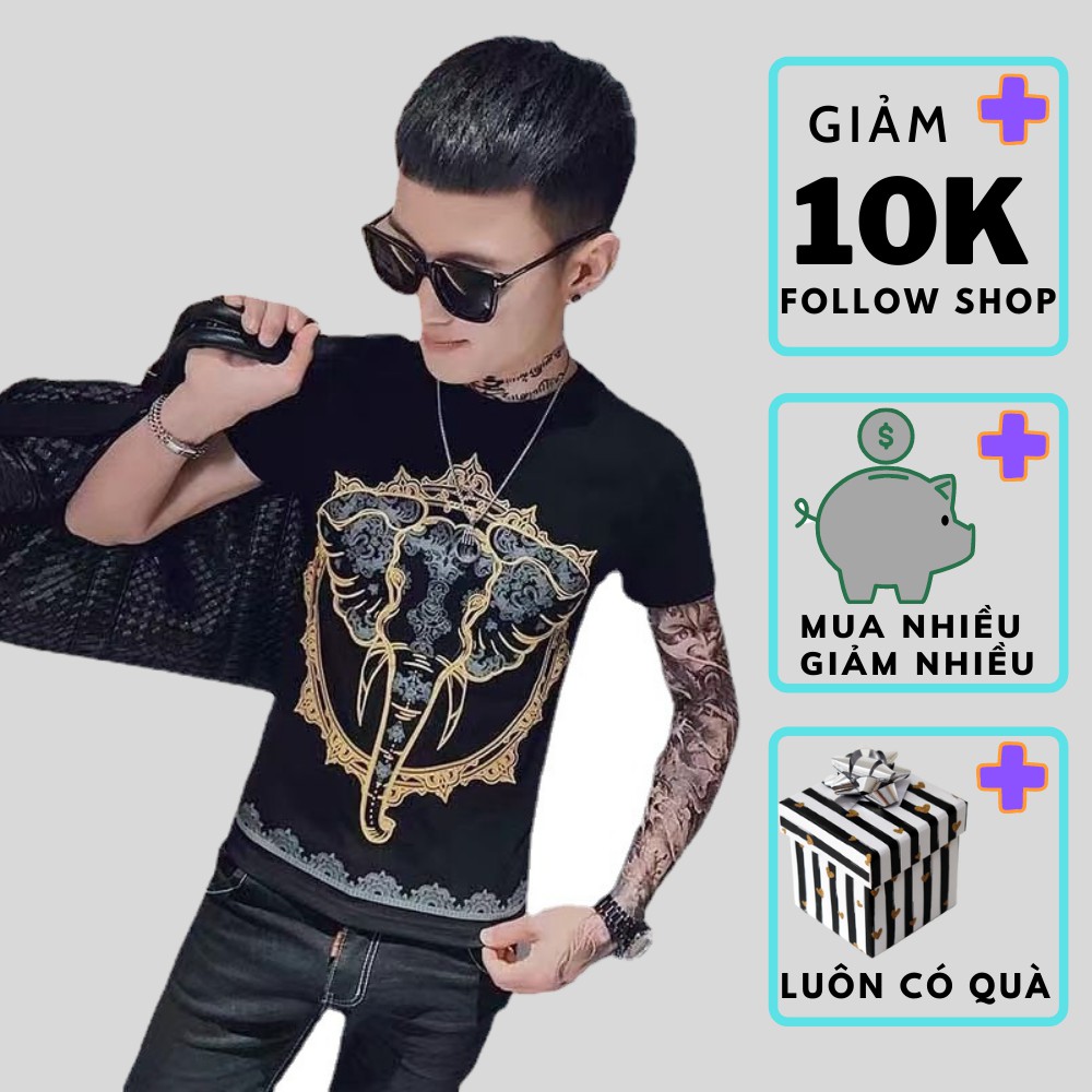 Áo Thun Nam, Phông Nam Cổ Trơn Thoáng Mát Cho Mùa Hè Đầy Đủ Các Size