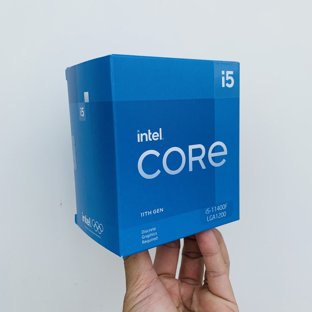 CPU Intel Core i5 11400F 2.6GHz Turbo Up To 4.40GHz 6 Nhân 12 Luồng 12MB Cache chính hãng Viễn Sơn Phân Phối