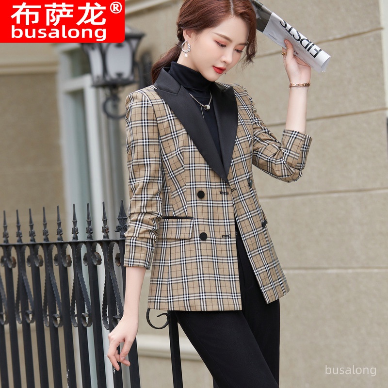 Áo Khoác Vest Tay Dài Thời Trang Công Sở Thanh Lịch Cho Nữ