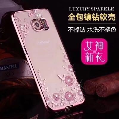 Ốp Điện Thoại Mềm Họa Tiết Khu Vườn Bí Mật Đính Đá Cho Iphone 6 6s 7 8 Plus X Xs Xr 11 Pro Max