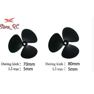 Chân vịt 70mm/80m lỗ 5mm 3 cánh