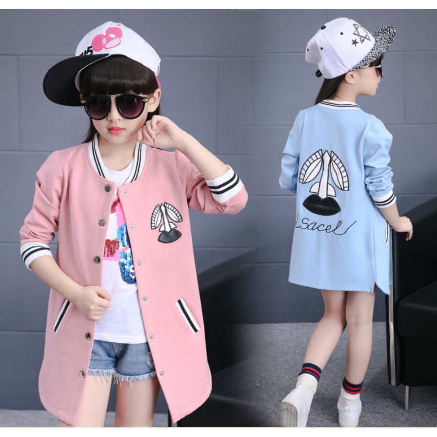 ÁO KHOÁC BÉ GÁI 5- 13 TUỔI