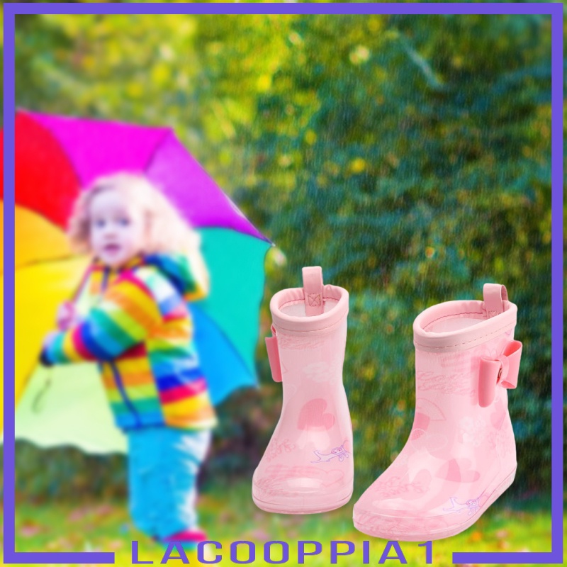 [LACOOPPIA1] PVC Waterproof Rain Boot Breathable Durable Easy-on