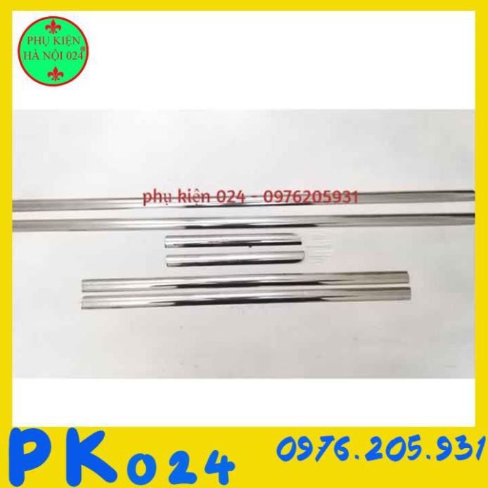 [HOT]  [Getz] Bộ Nẹp Viền Chân Kính Inox Cho Xe Getz Loại 6 Chi Tiết