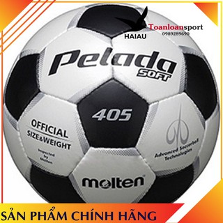 Quả bóng đá Hải Phòng pelada 405 ( tặng kèm kim bơm sắt và túi lưới đựng bóng )