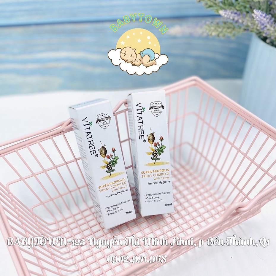 Xịt Keo Ong Vitatree 30ml_Hàng Úc ship AIR