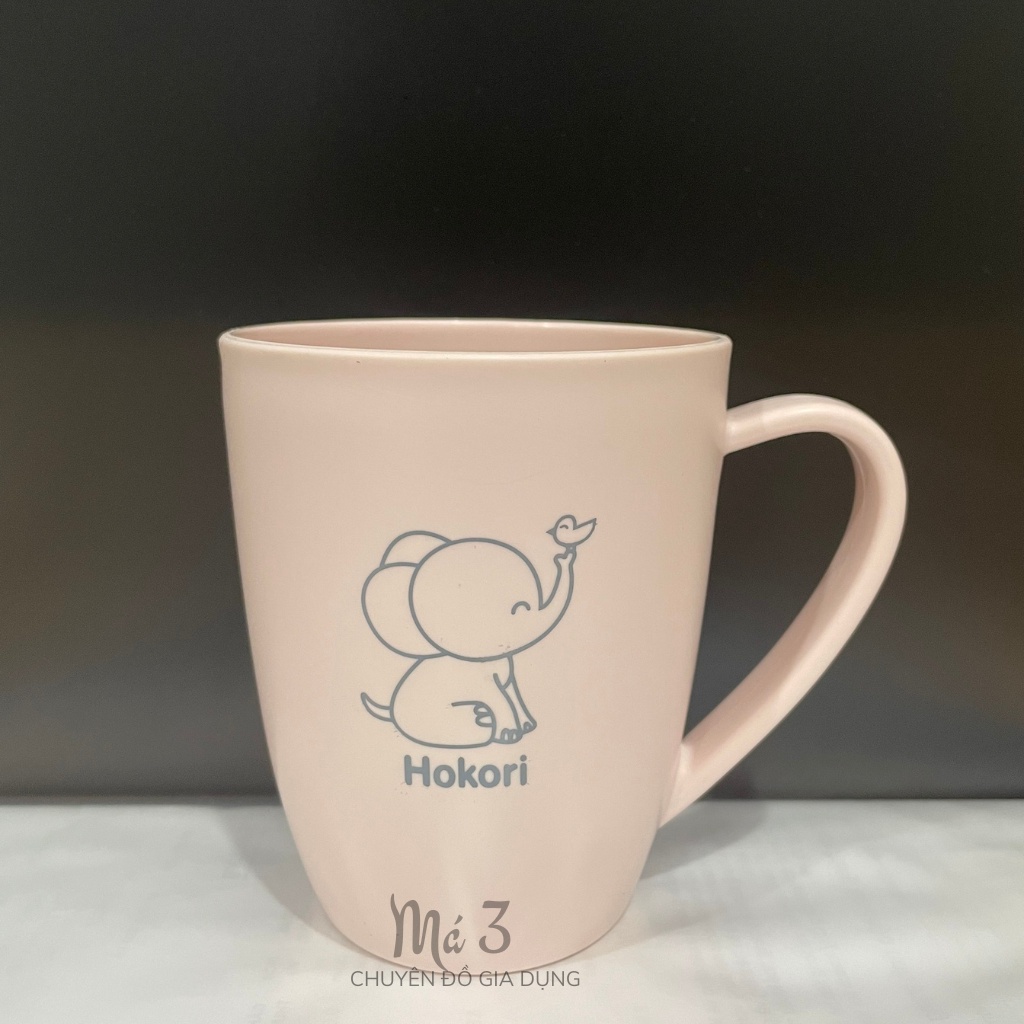 Cốc nhựa Việt Nhật, cốc uống nước cho bé Hokori 400ml - E3 Audio Miền Nam