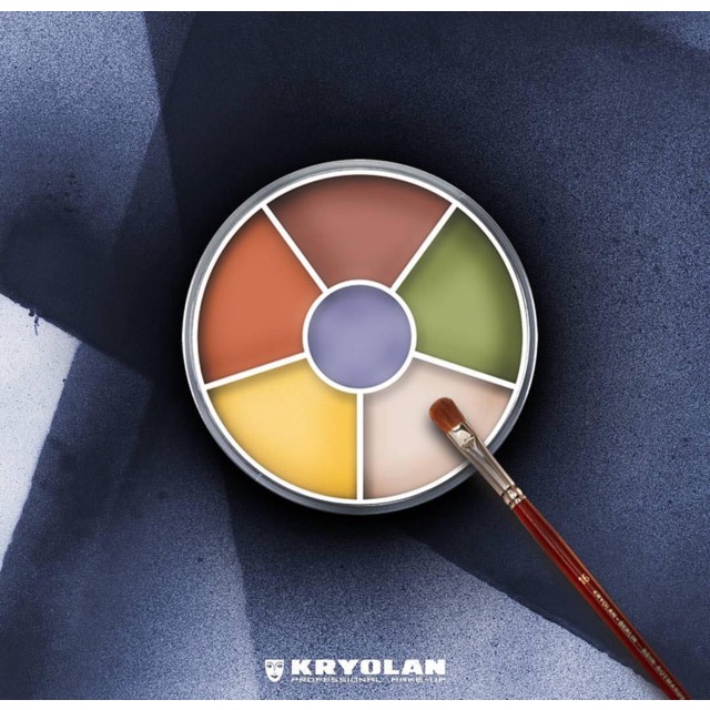 Che khuyết điểm triệt sắc Kryolan Concealer Circle 6 ô