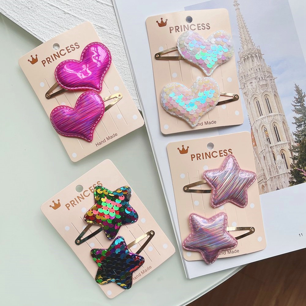 Set 2 kẹp tóc Kidsbows hình hoạt hình xinh xắn cho bé gái