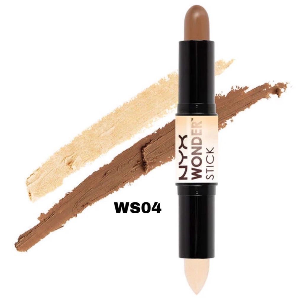 Thỏi Che Khuyết Điểm &amp; Tạo Khối 2 đầu NYX Wonder Stick Highlight and Contour